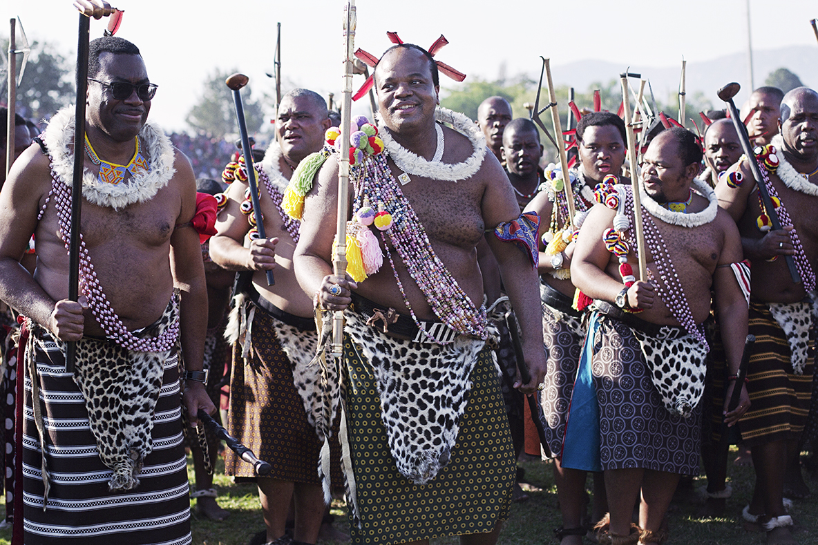 king Mswati III Nomad Africa